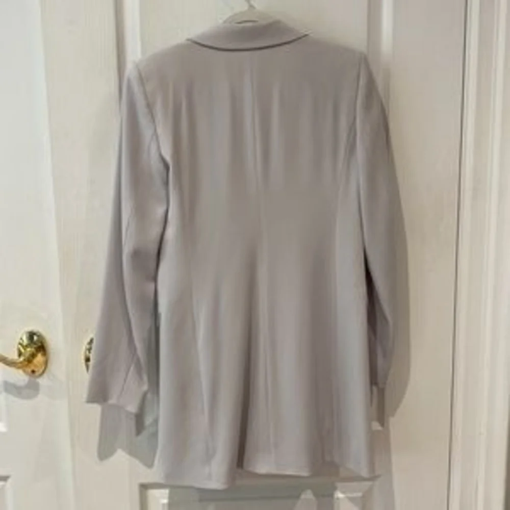 Aritzia Babaton Amell Blazer Dress – Silver/Grey - Picture 5 of 5